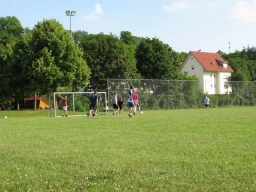 Fußballtraining und Turnier Kleinfeld 2008